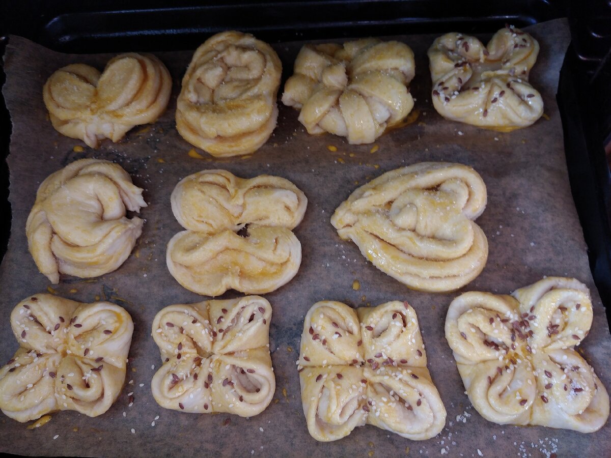 Булочки можно сделать разной формы!