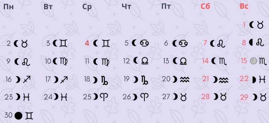 Календарь лунных дней на ноябрь Лунный календарь стрижки волос на ноябрь 2020 года Секреты молодости и красоты Д