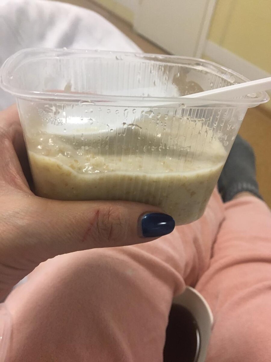 Завтрак в коридоре