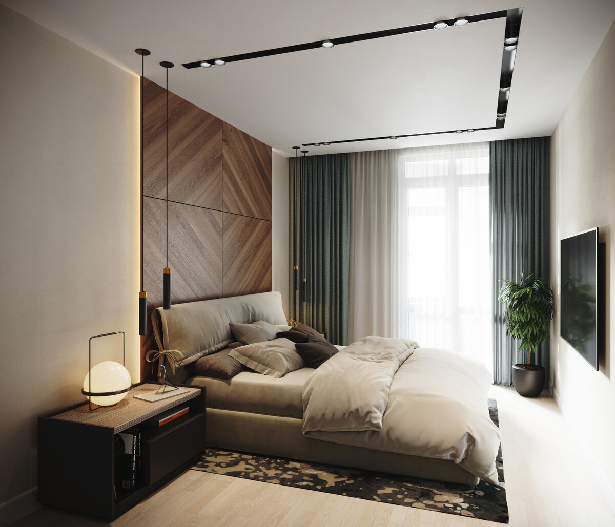 Дизайн интерьера ЖК "Тополя"