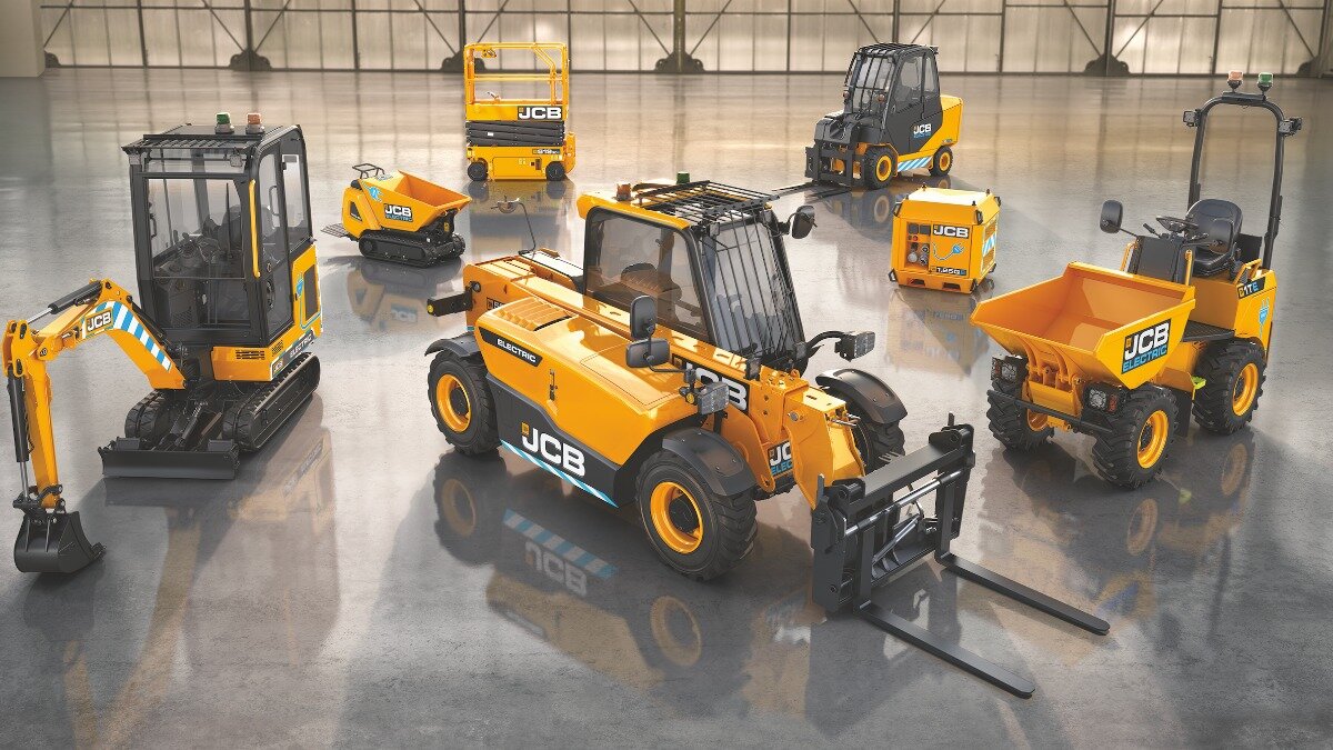 Фото: Портал iVT Линейка техники JCB E-Tech с электрическим приводом