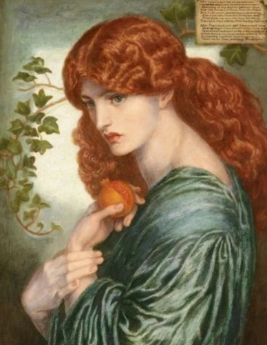 Джейн Моррис, портрет художника Данте Габриэля Россетти. Фото из открытых источников