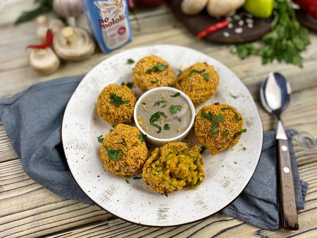 Аранчини (Arancini) — сицилийские рисовые шарики с сыром и фисташками — Modern family cook