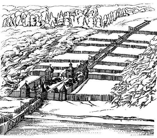 Засечная черта. Реконструкция.