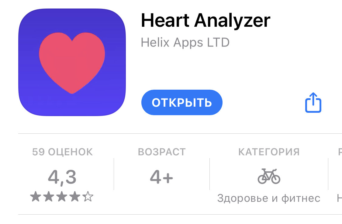 Heart Analyzer бесплатный, но со встроенными покупками