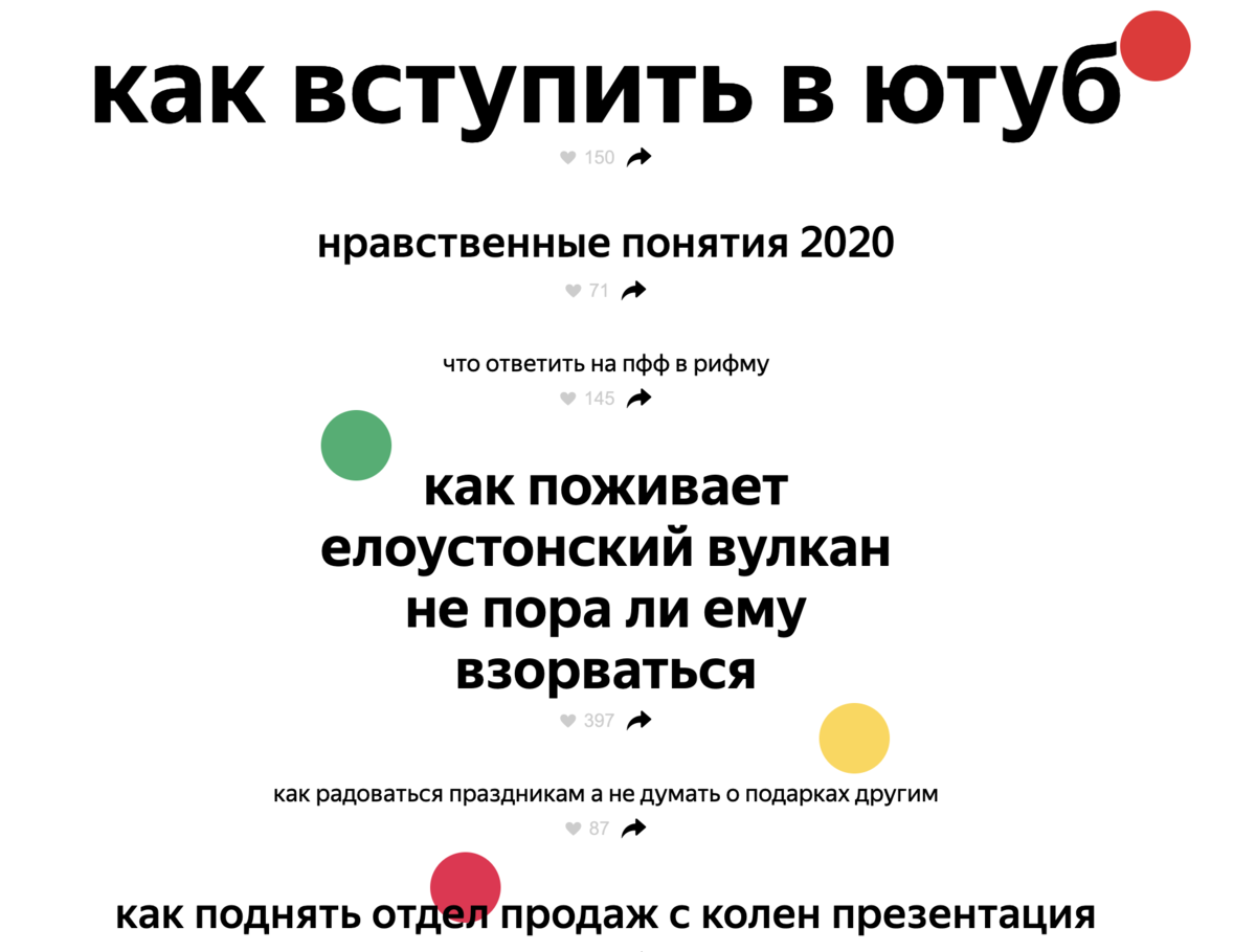 А что вы искали интересненького в 2021 году?
