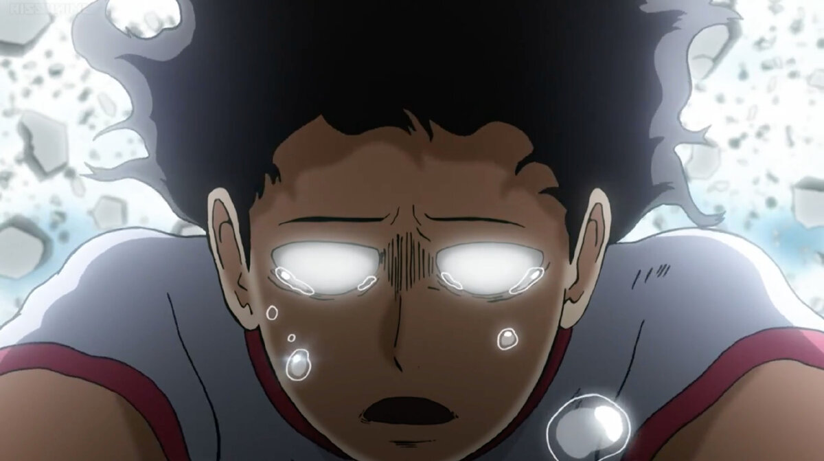 Фрагмент из аниме "Моб психо 100"