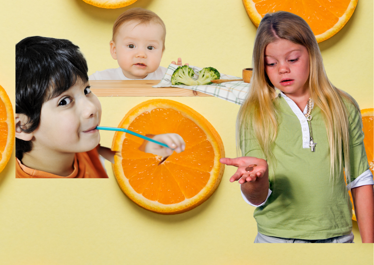 Ребенку нельзя цитрусовые и шоколад