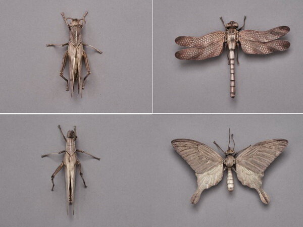 «Живые» скульптуры из металла эпохи Мэйдзи