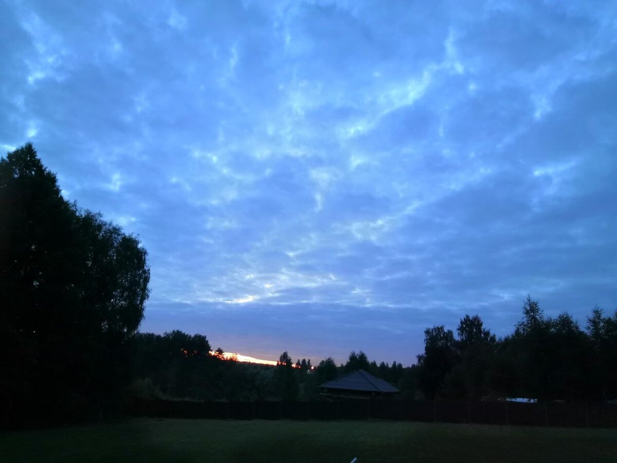 Смеркалось...