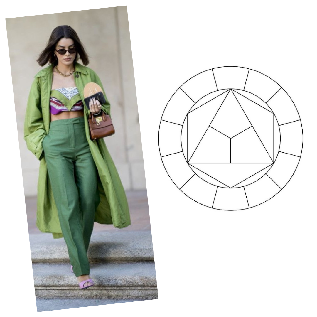 Наконец решила поэкспериментировать, набралась смелости и решила надеть яркую юбку с не менее ярким джемпером. Подошла к зеркалу… А сочетаются ли эти цвета? А не буду ли я выглядеть нелепо?
Чтобы ответить на этот и другие такие же вопросы по сочетанию цветов, не нужно отличаться изысканным чувством стиля или пройти 100-500 курсов по колористике.
Есть  цветовой круг Иттена, с помощью которого легко определить какой цвет с каким сочетается.
Существует несколько схем сочетания цветов: