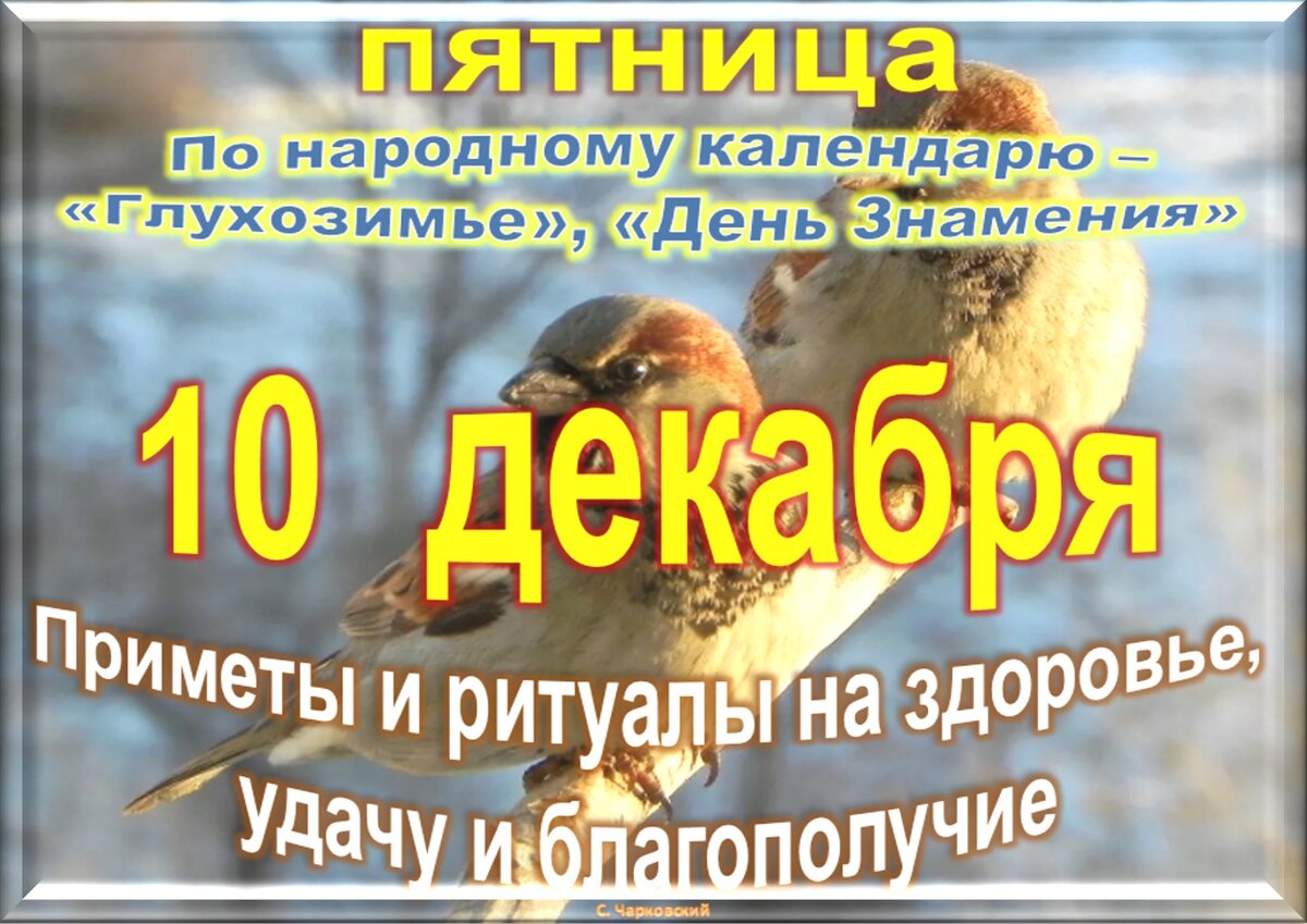 Встречаем новый день