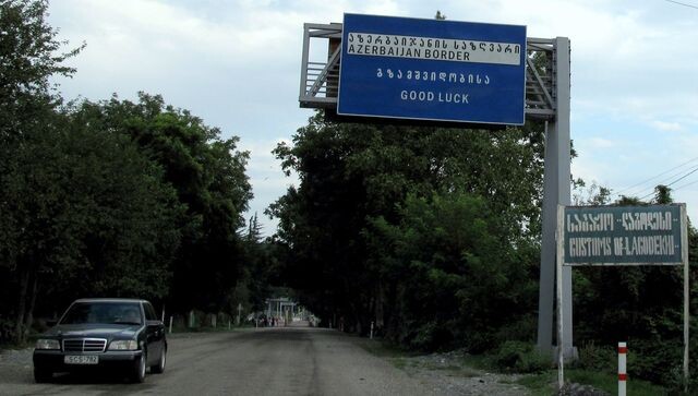    На границе Грузии и Азербайджана (cc) Peretz Partensky