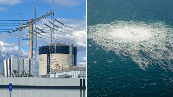    После диверсий на газопроводах на шведских АЭС ввели режим повышенной готовности