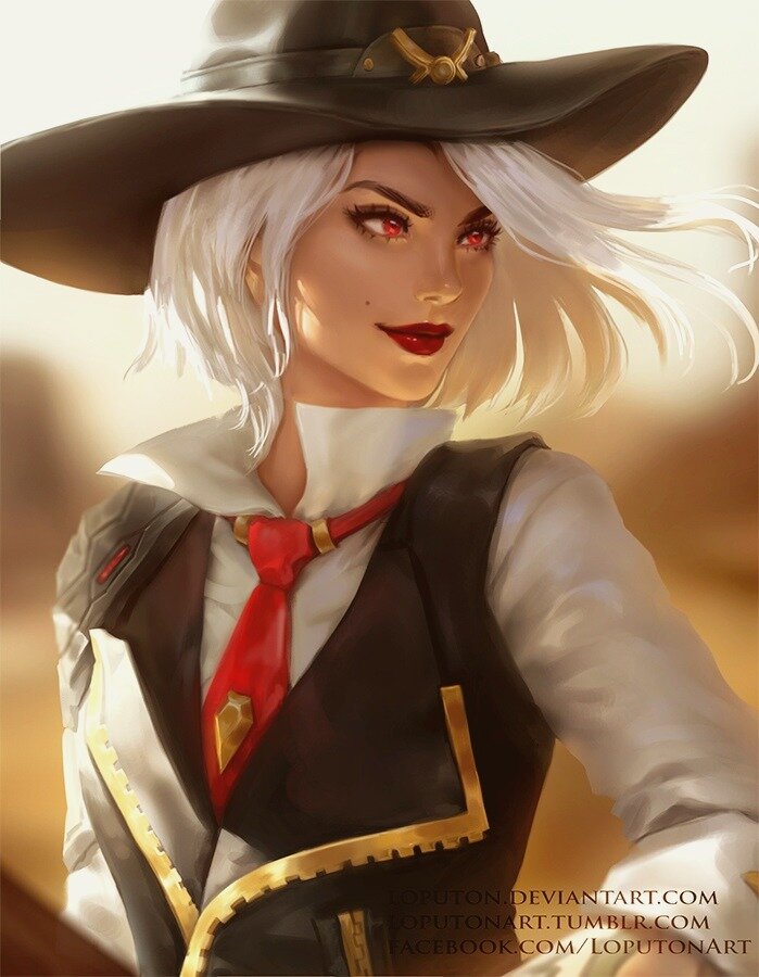 38 раз Эш радовала нас своими артами