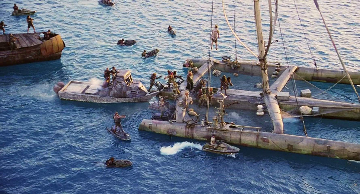 Кадр из фильма. Источник: imdb.com. Режиссер: Кевин Рейнольдс, оператор: Дин Семлер. Студии: Davis Entertainment, Gordon Company, Licht/Mueller Film Corporation, Universal Pictures