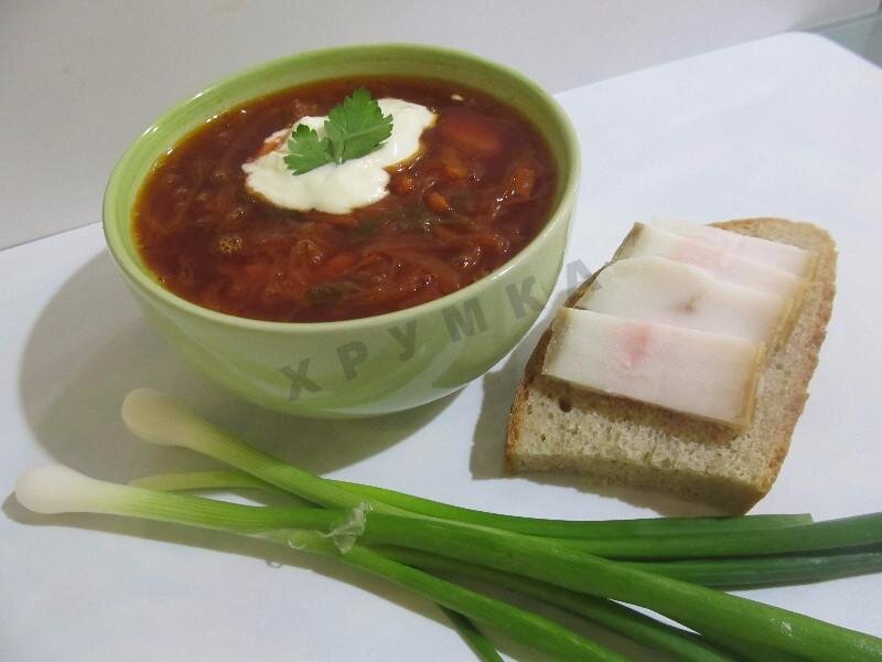 Проавторский рецепт борща с квашеной капустой и свеклой (Алексей Романов, шеф-повар ресторана авторской кухни)