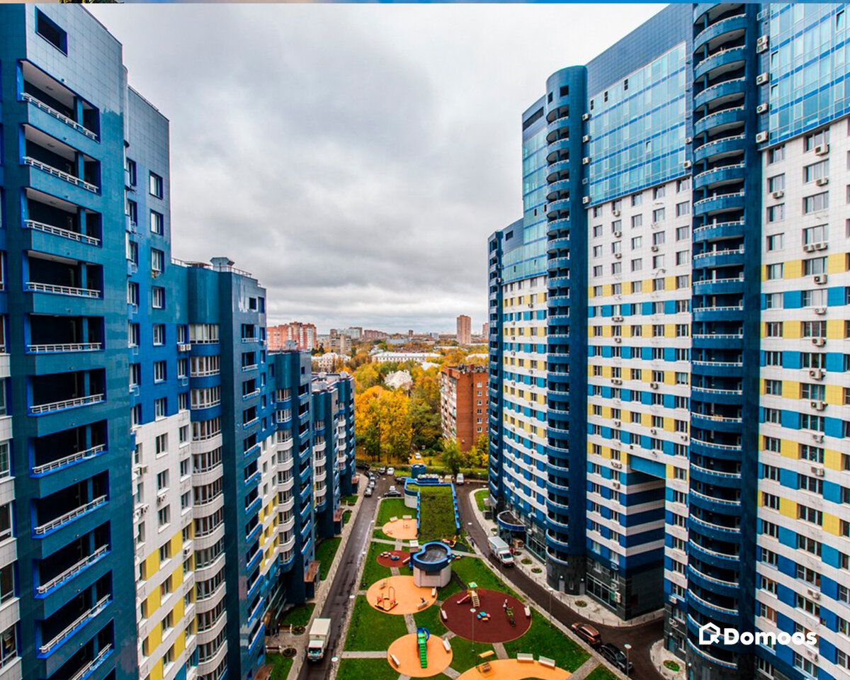 Пример массовой застройки в Москве