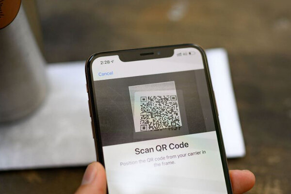 сканирование QR кода 