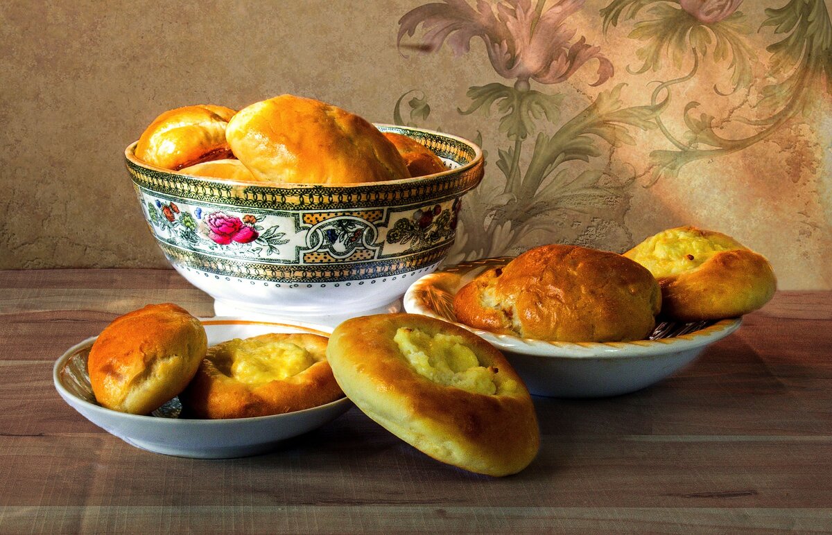 Обожаю пирожки с капустой.