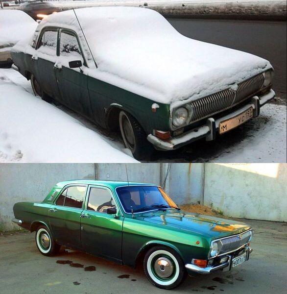 Волга после восстановления 