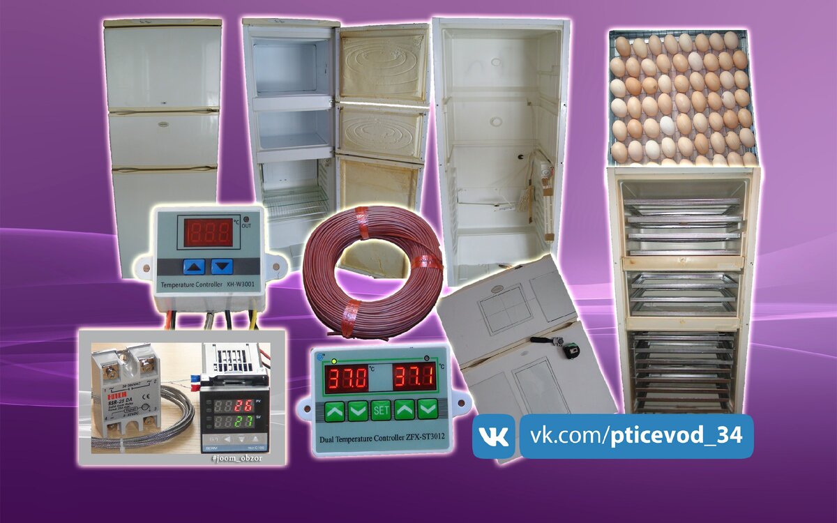 Трехкамерный холодильник Nord для инкубатора. Снятие обшивки, демонтаж холодильного оборудования. Инкубатор, корпус, лоток, двери, терморегуляторы, греющий кабель.