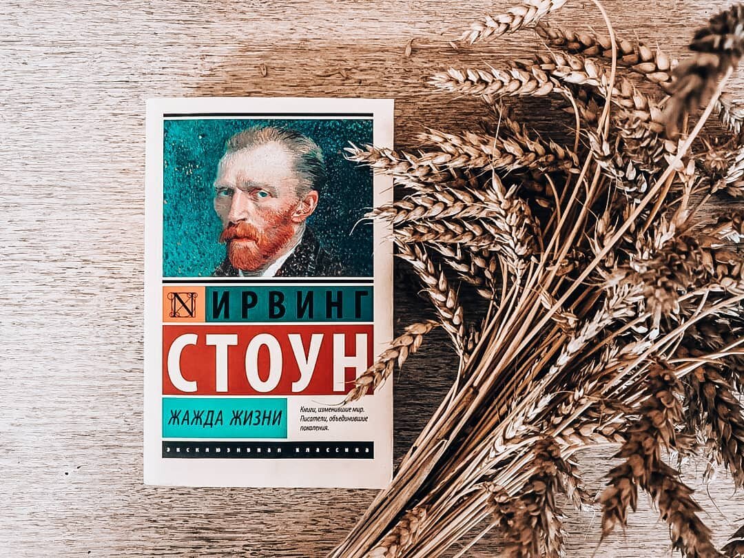 Ирвинг Стоун "Жажда Жизни" Фото из Инстаграма @knigoejki
