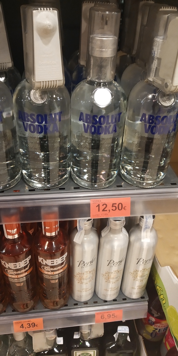 Водка стоит 12,5€