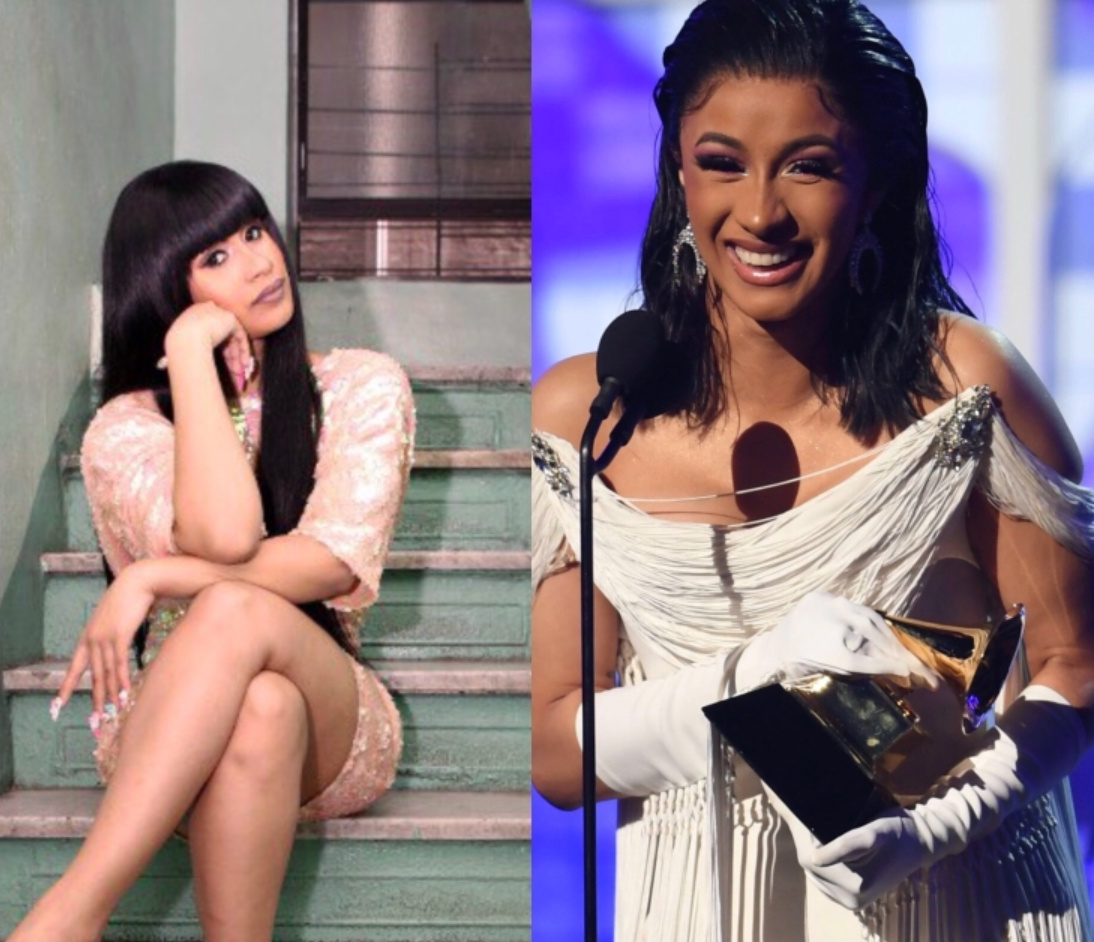 Карди Би в 2016-м и 2019-м. / Photo Credit: VIBE Viva / Stacy-Ann Ellis, Getty Images North America