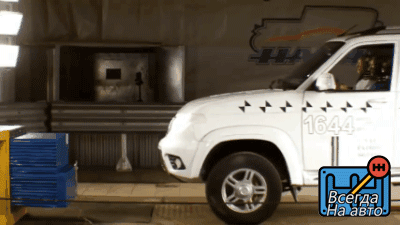 Краш-тест УАЗ Патриот