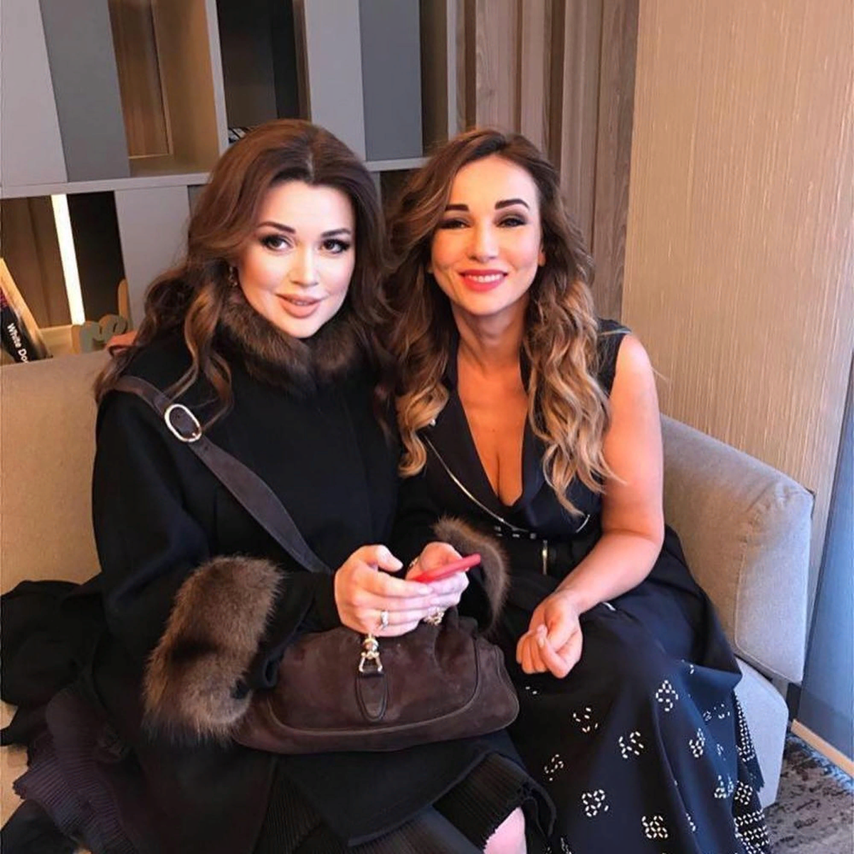 Анастасия Заворотнюк с Анфисой Чеховой