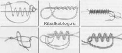 Рыболовные узлы — шесть видов рыболовных узлов