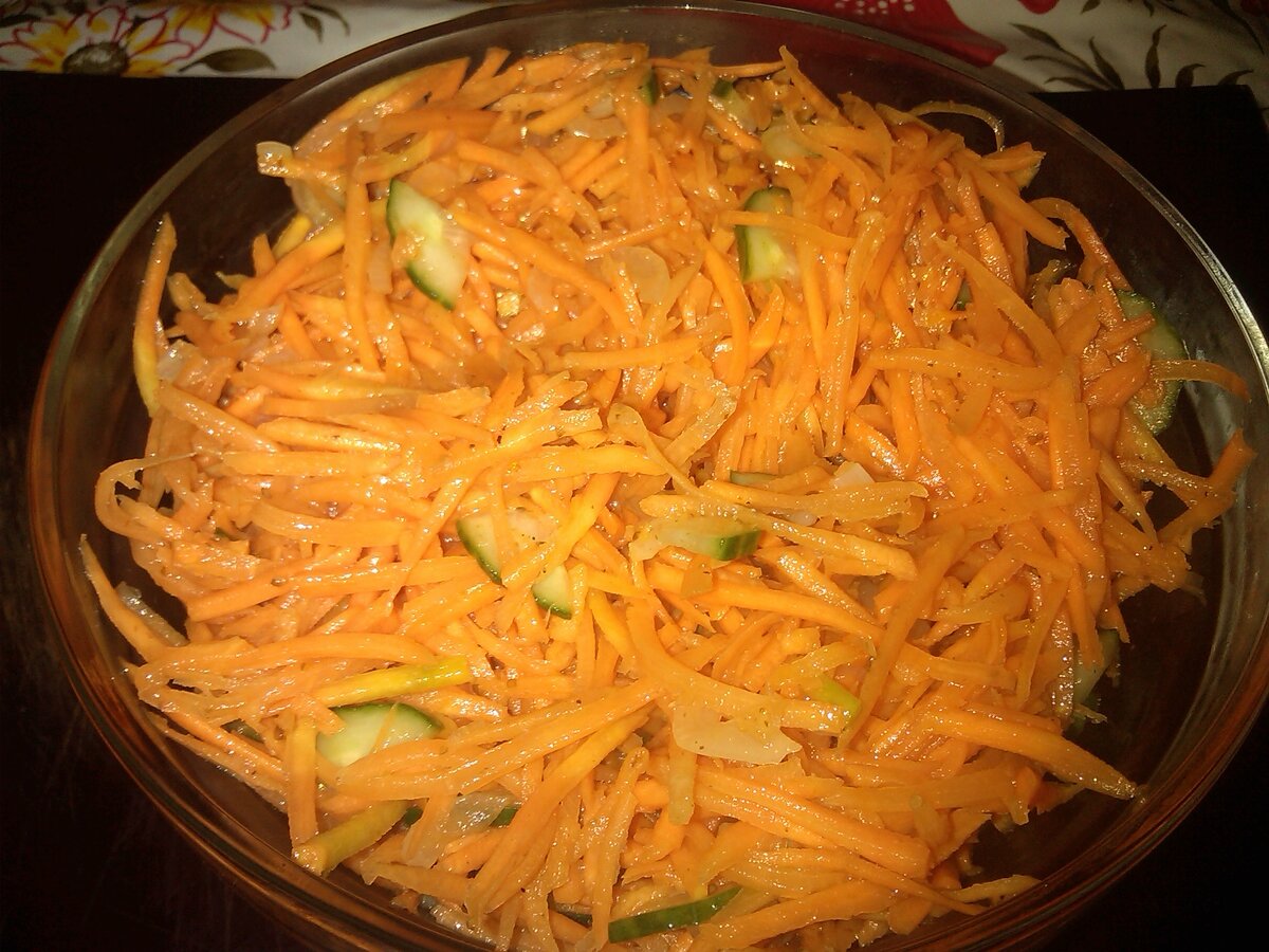 Простая вкусная морковча