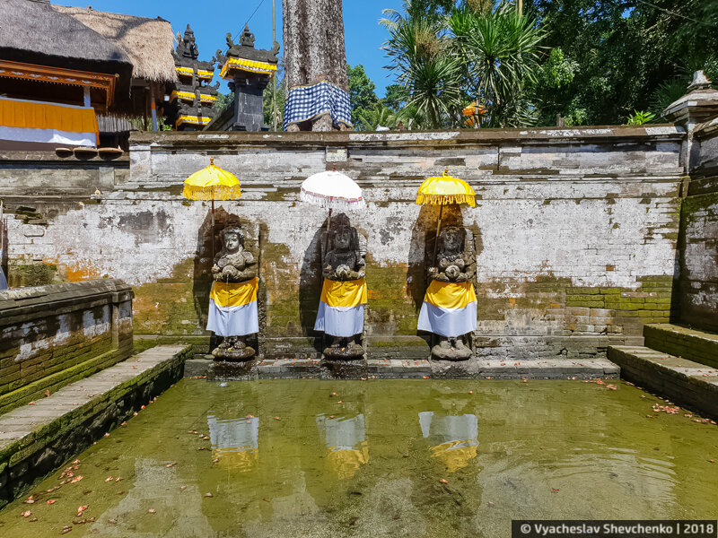 Купель в Goa Gajah, Bali, Indonesia