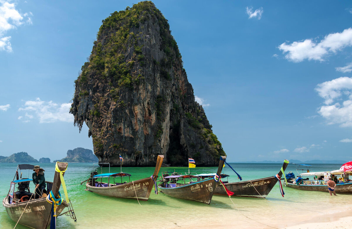 Krabi Thailand Railey Beach