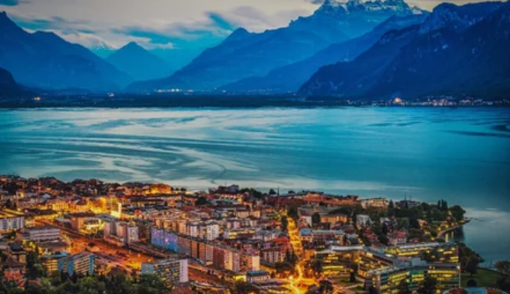 Женевское озеро.