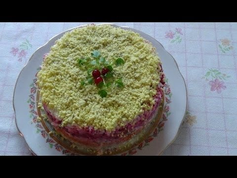 салат овощной торт слоями рецепт классический | Дзен
