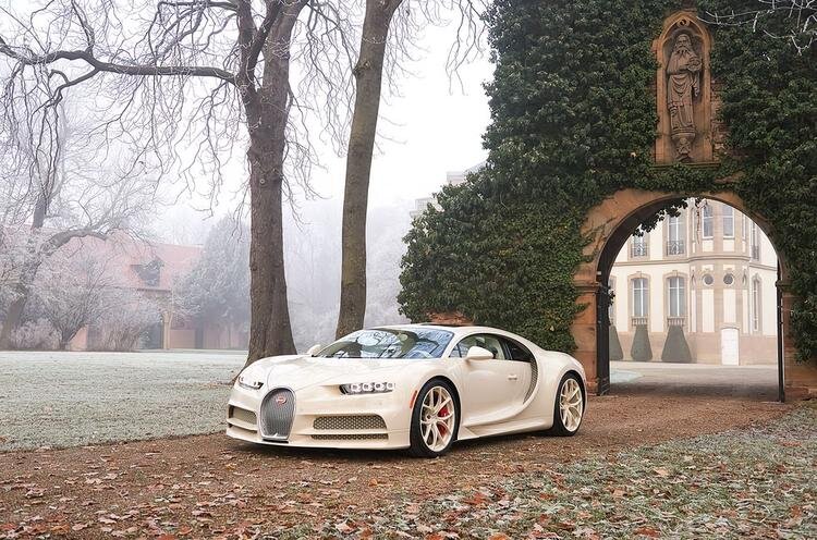 Bugatti Chiron с салоном Hermès
