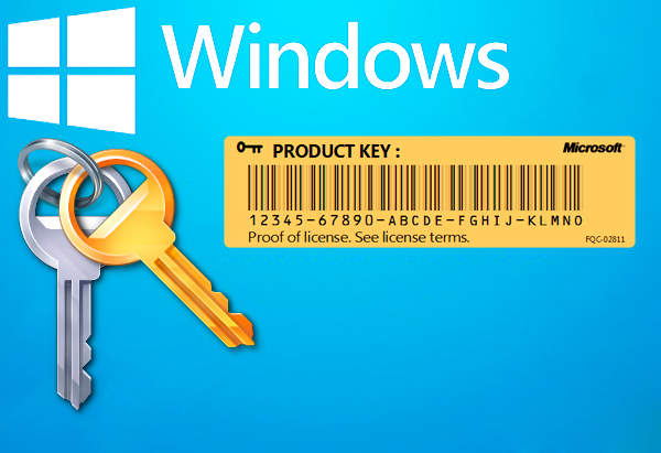 Как узнать ключ активации операционной системы Windows