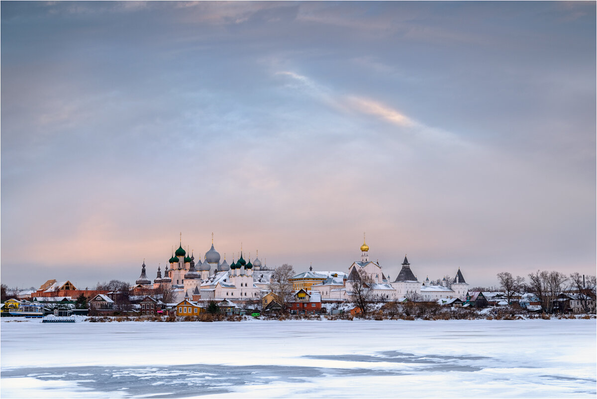 Переславль Залесский Никольский монастырь зимой