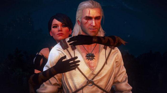 Геральт и Фрингилья. The Witcher 3: Wild Hunt