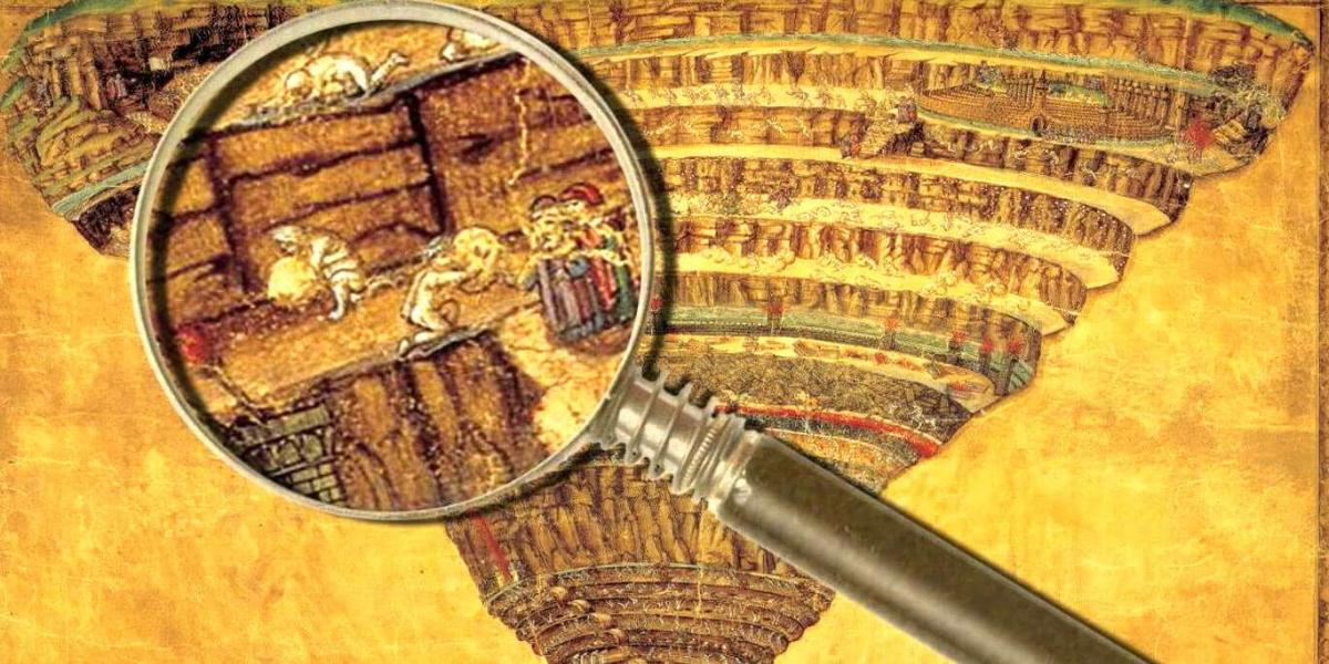 "Карта ада" Боттичелли