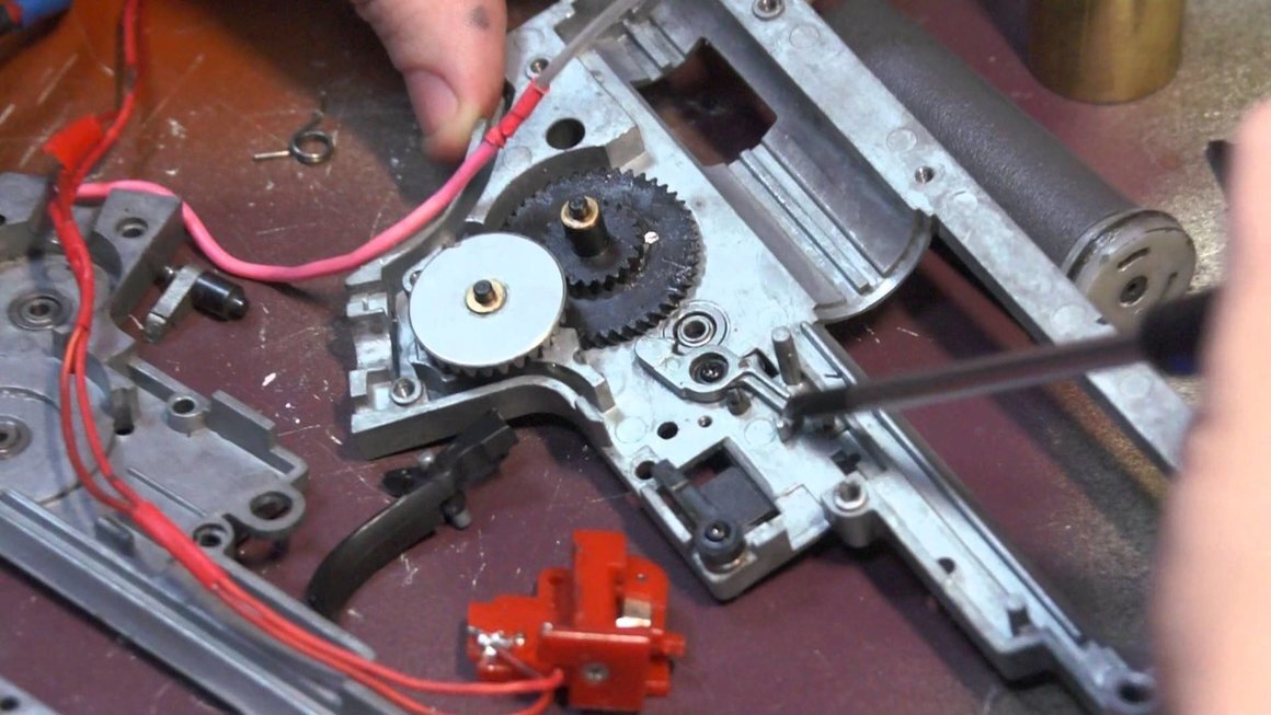 Ремонт страйкбольного привода