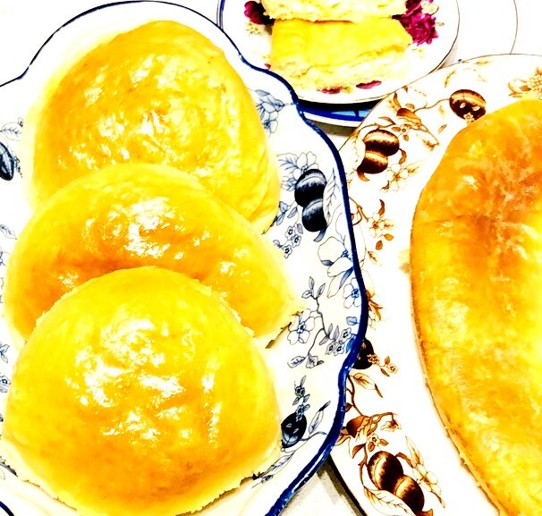 Домашний хлебушек и ароматные пироги с разной начинкой