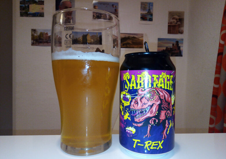 «T-REX» в стакане. Фото автора