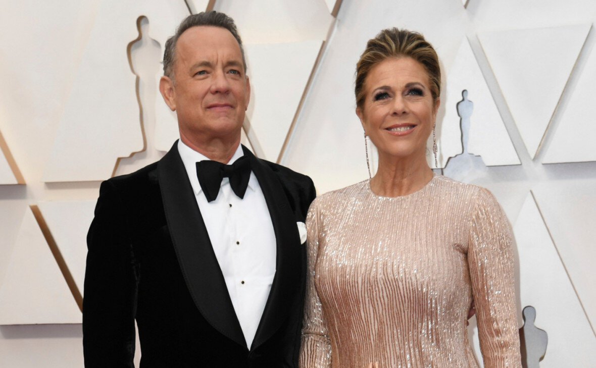Том Хэнкс с женой Ритой Уилсон (Фото: Richard Shotwell / Invision / AP) 
