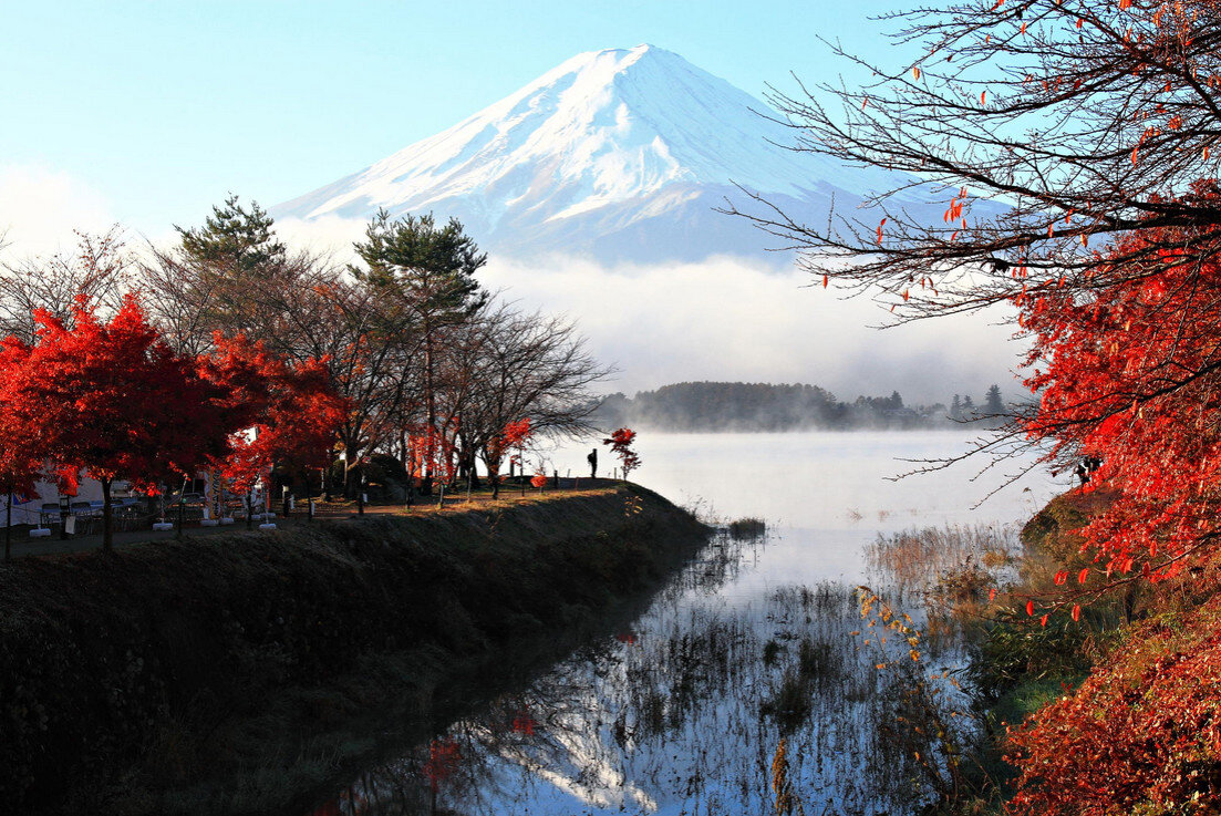 Горы в японии фото