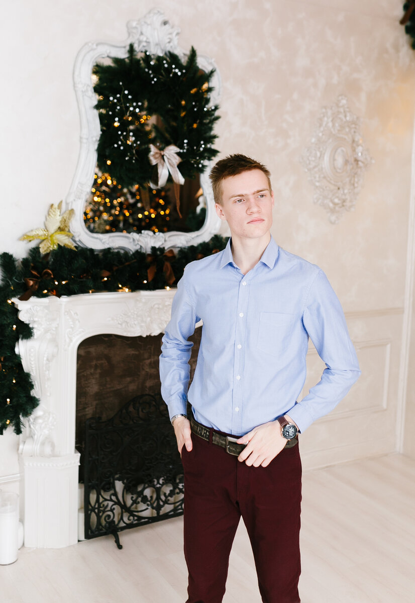 Прикольная фотка с новогоднего фотосета