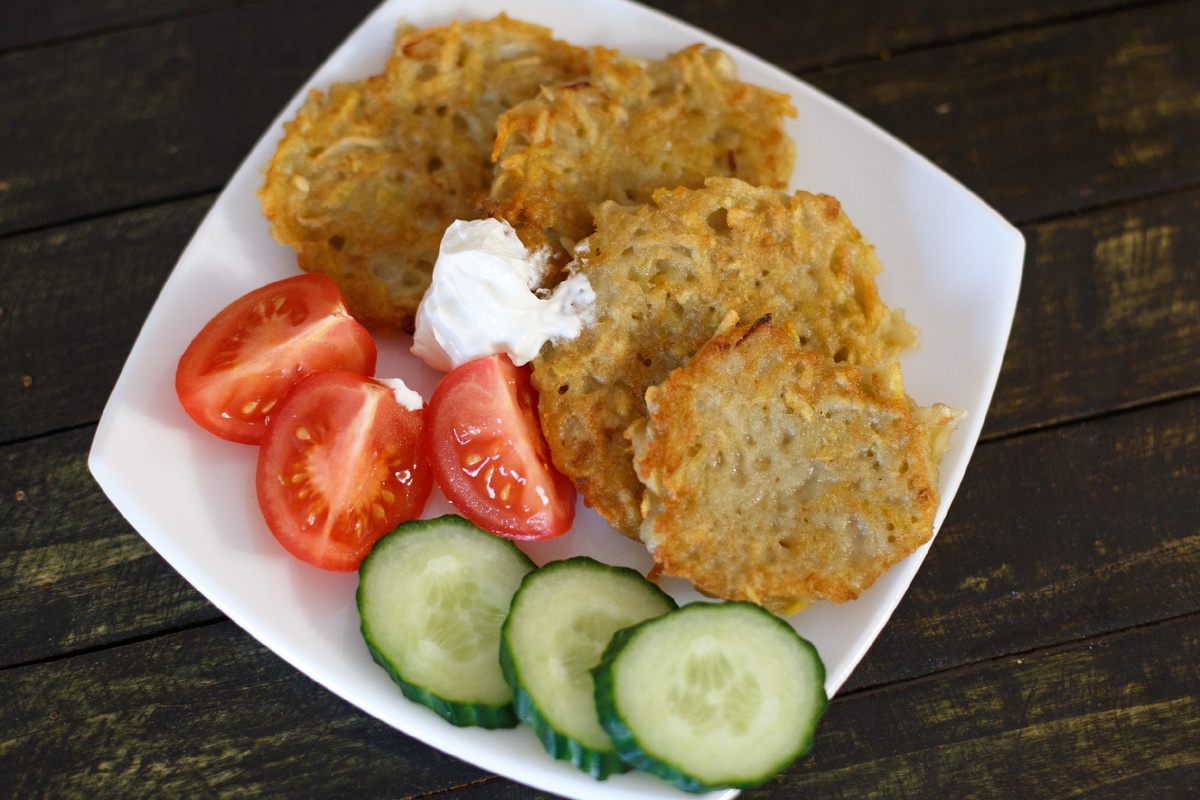 Картофельные драники.