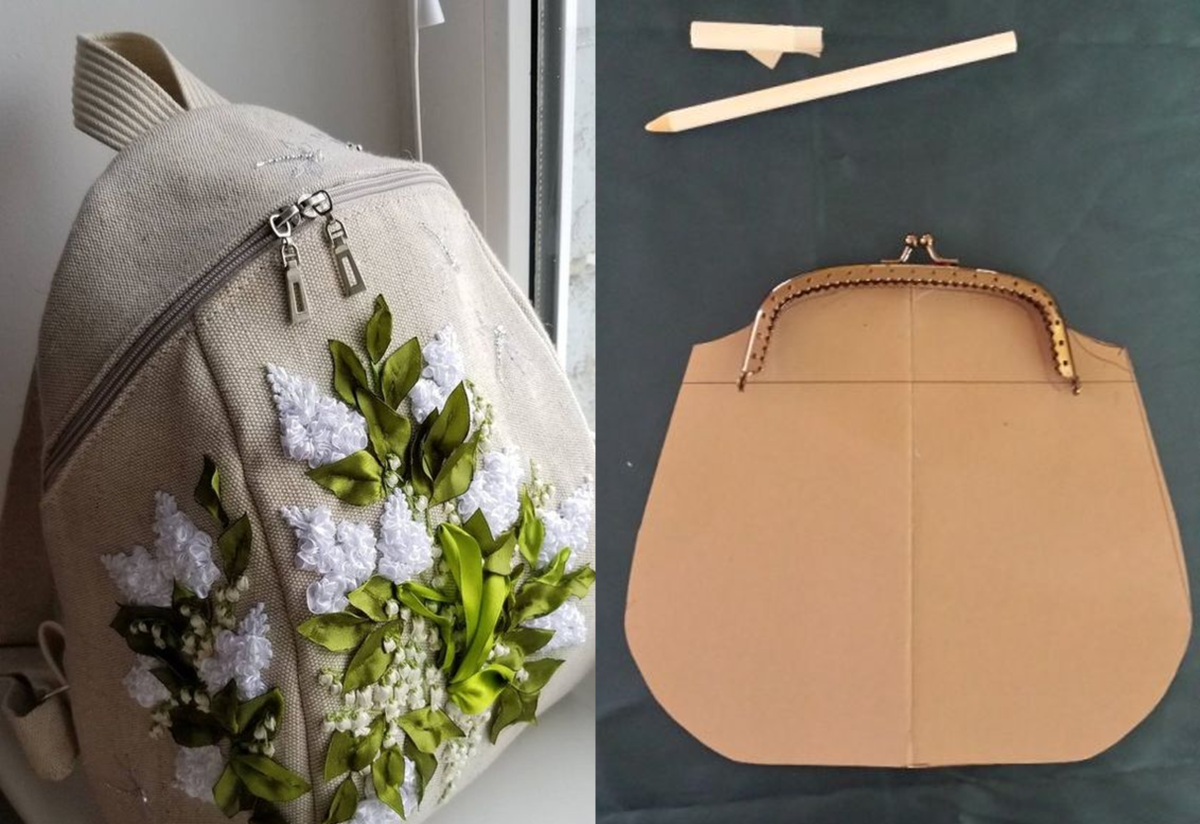 Стильный рюкзак или сумочка с фремуаром?